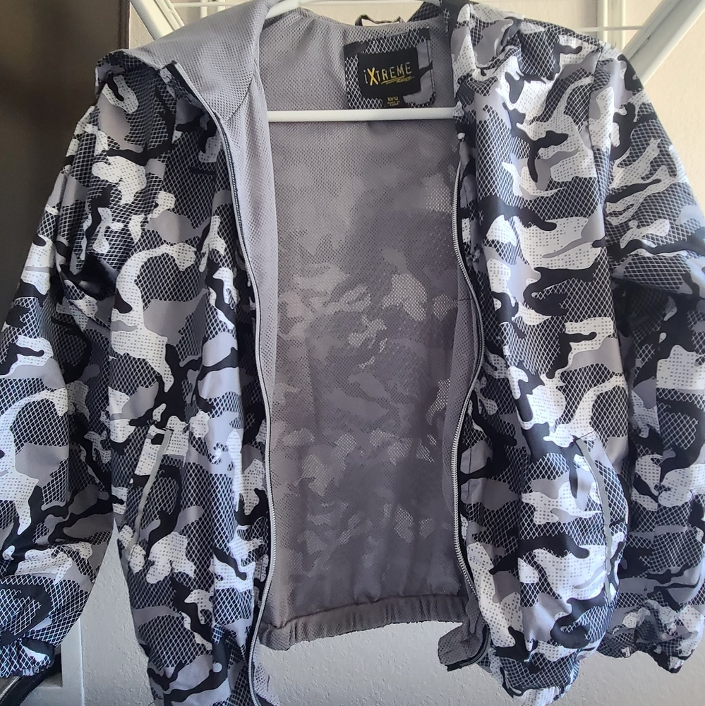 Youth Hooded Windbreaker